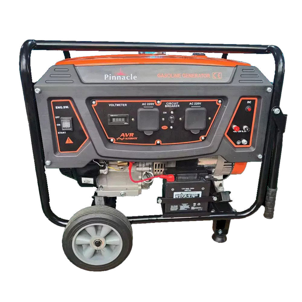 Pinnacle Power ZH7500E 6.5kVA Standby Petrol Generator - Efficient & Durable with AVR and Safety Features