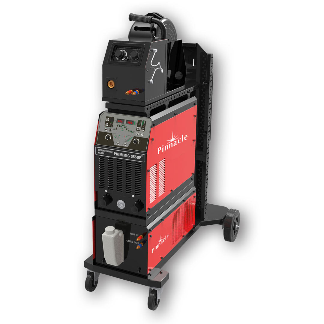 Pinnacle Welding PrimiMIG 555 DP 380V 500A Double Pulse MIG Welder with separate wire feeder