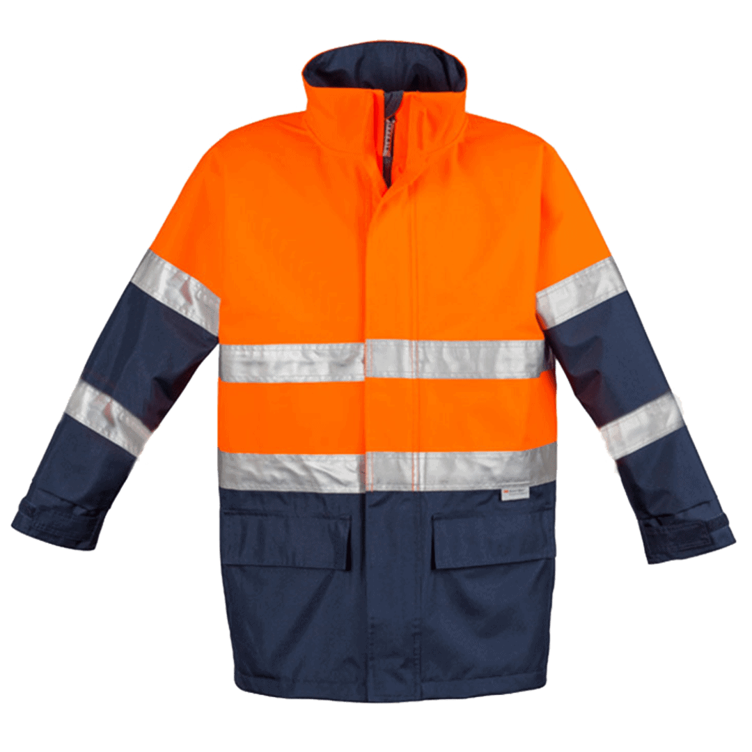 Pinnacle Two Tone Freezer Safety Jacket with Reflective Strips
