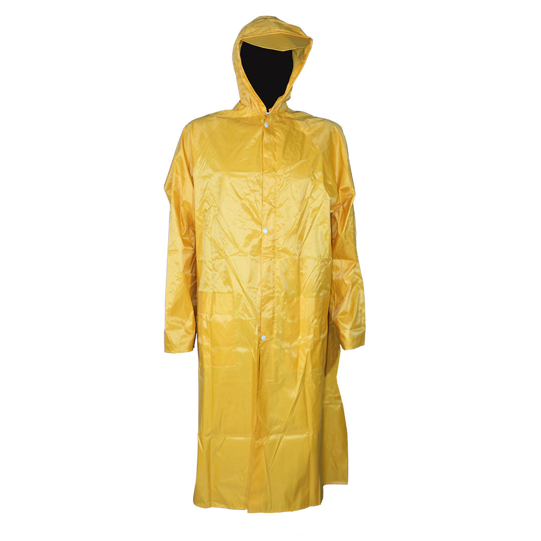 Pinnacle Yellow Rubberised Rain Coat