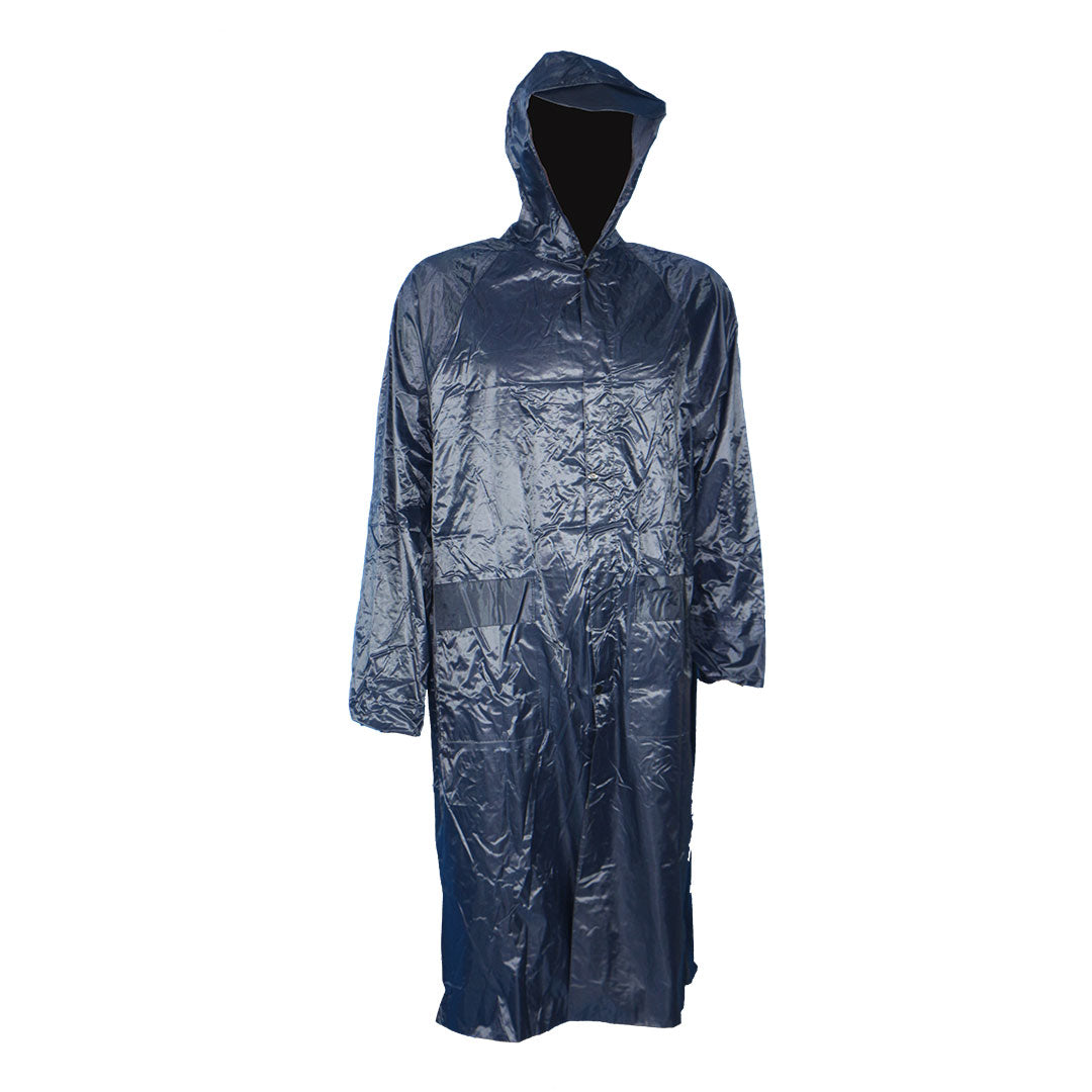 Pinnacle Rubberised Rain Coat Blue