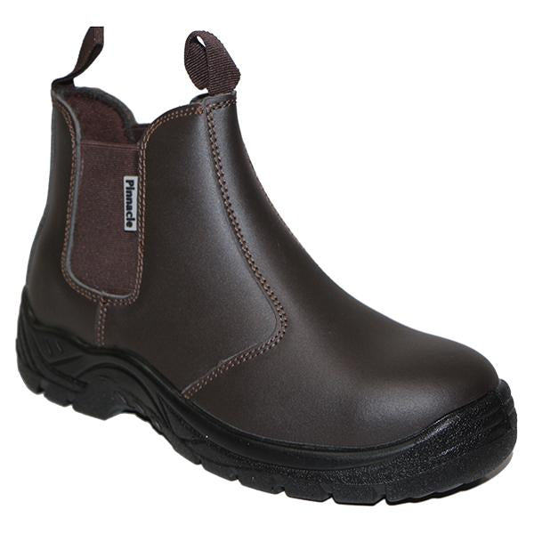 Pinnacle AUSTRA Chelsea Brown Safety Boots