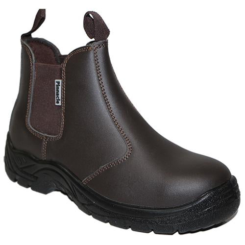 AUSTRA Chelsea Brown Safety Boots