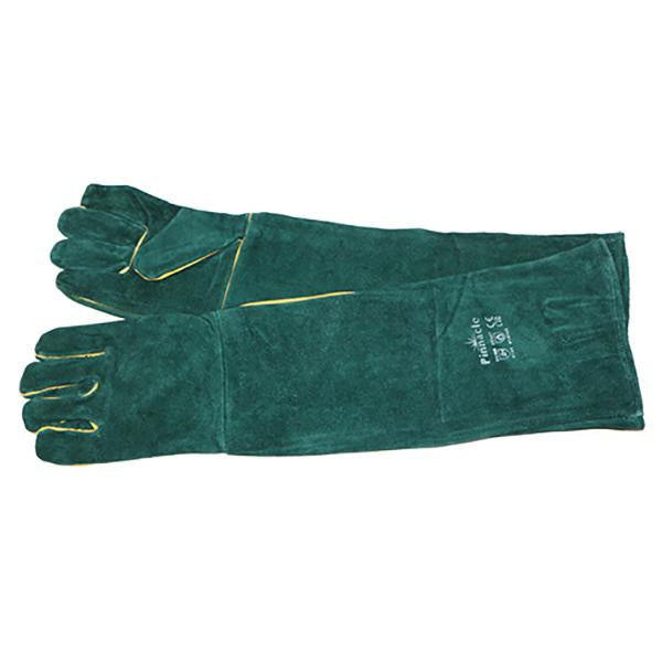 Pinnacle Green Lined Welding Gloves Shoulder Length 16" Premium Grade