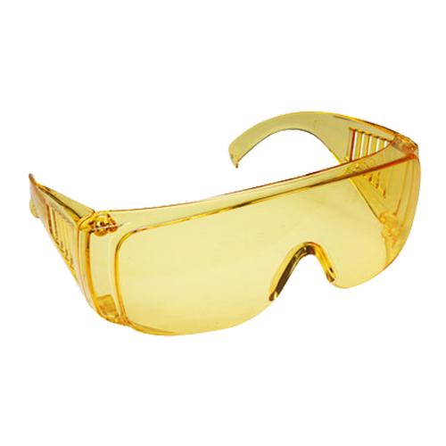 Yellow Safety Glasses Spectacles Wrap around